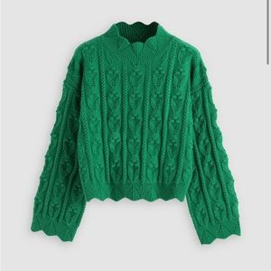 Emerald Green Sweater from Cider Small New with Tags